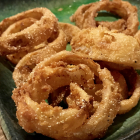Polenta Fried Onion Rings