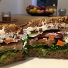 Super veggie sandwich