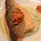Crispy Pan-fried Seabass (or any firm white fish)
