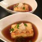Agedashi Tofu (Fried Tofu in Broth)